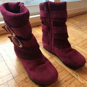 Girl booties size 11 toddler